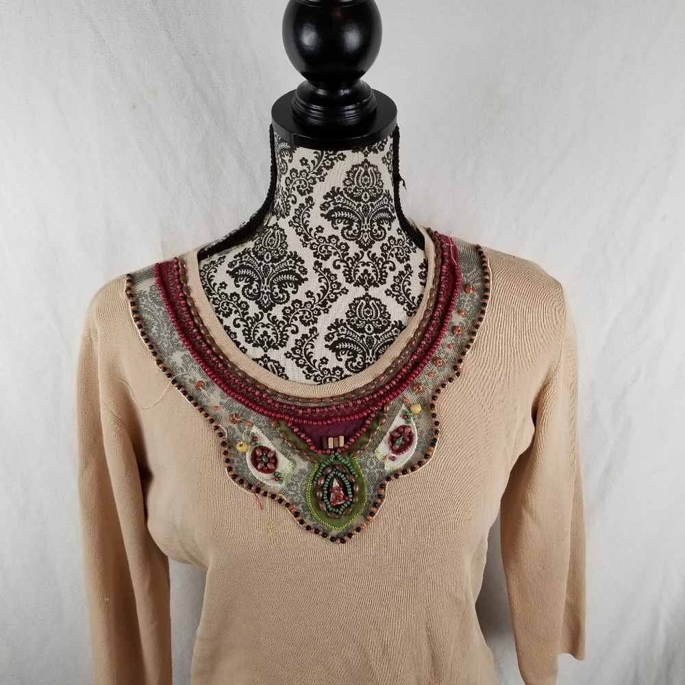 Joseph A sz xl  brown shirt